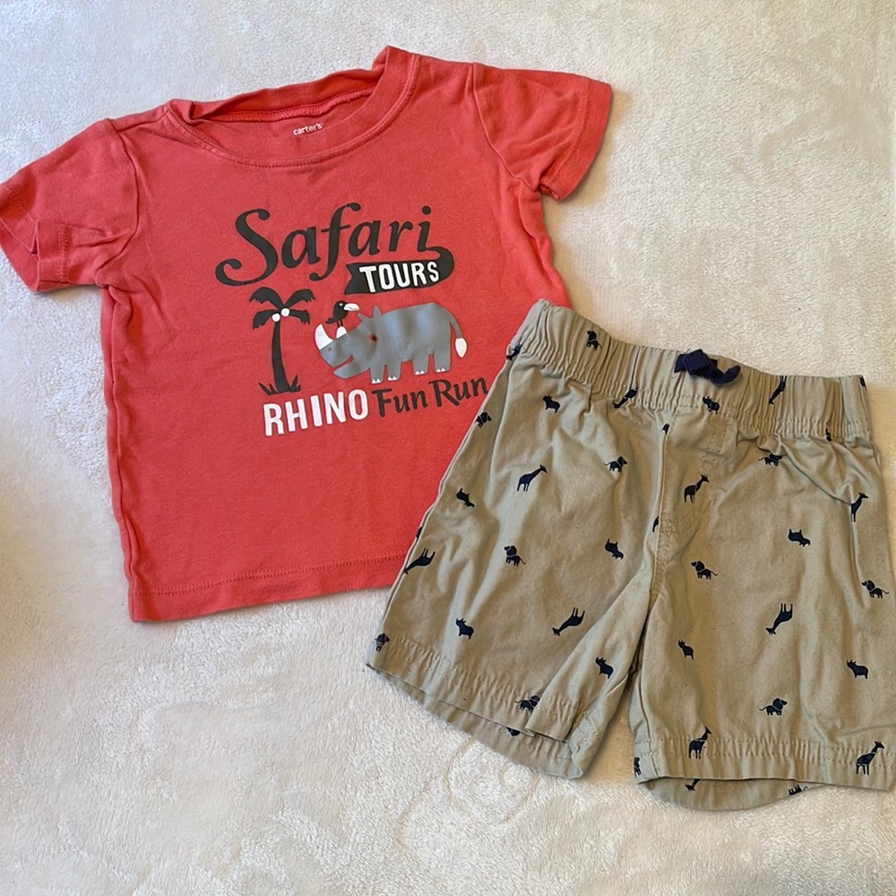 💖3/$15💖 Carters Safari Outfit